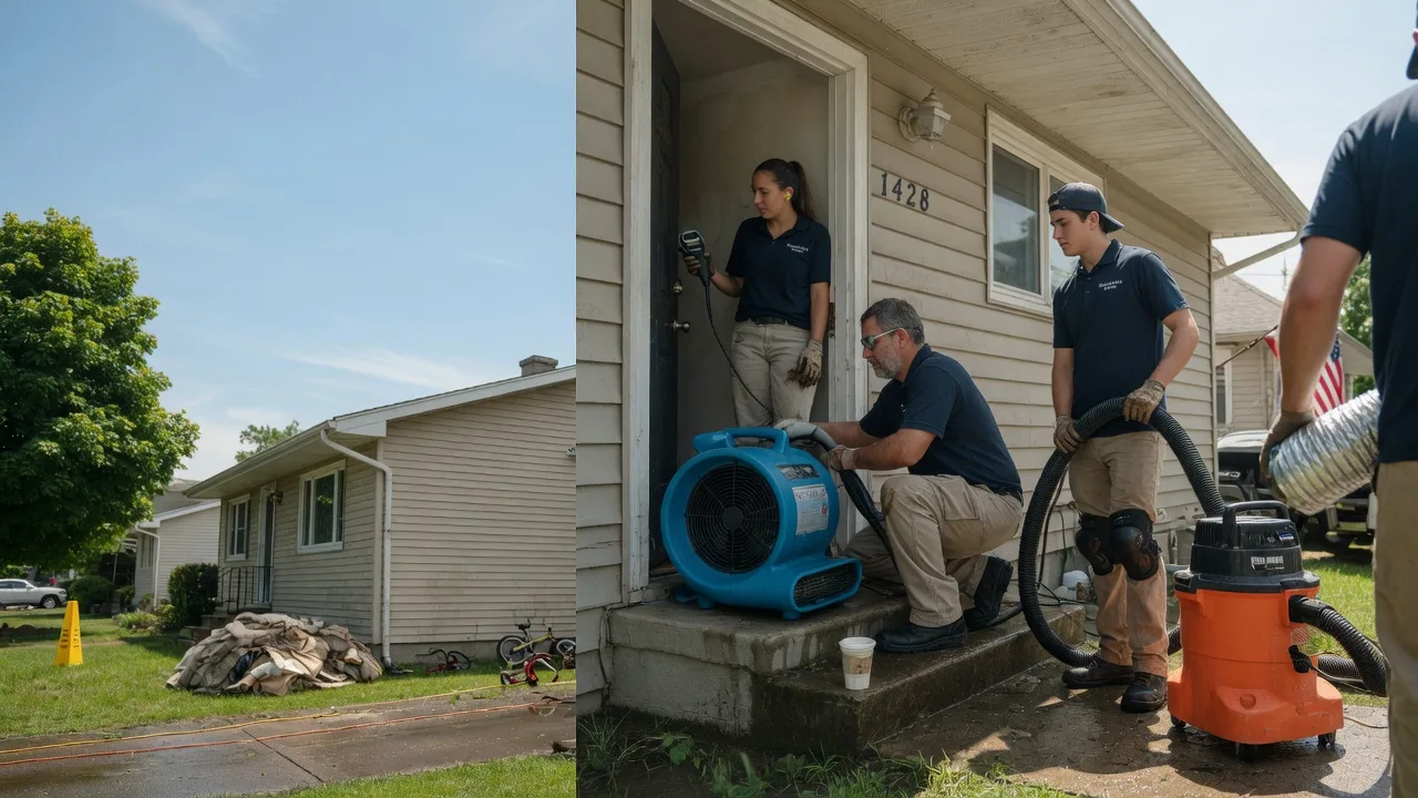 Water Damage Restoration in Zanesville, IN near me